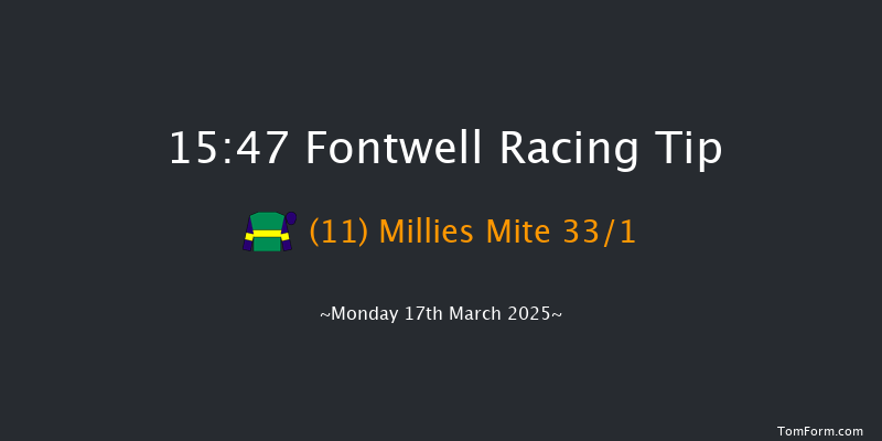 Fontwell  15:47 Handicap Hurdle (Class 5) 22f Thu 6th Mar 2025