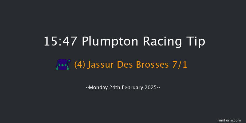 Plumpton  15:47 Handicap Hurdle (Class 5) 25f Mon 10th Feb 2025