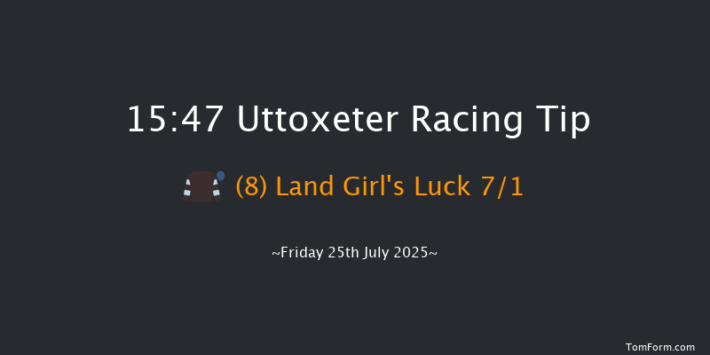 Uttoxeter 15-47 (Class 4) 23f Wed 16th Jul 2025