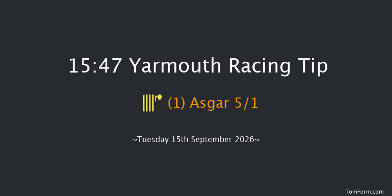 Yarmouth 15-47 (Class 5) 7f Sun 30th Aug 2026