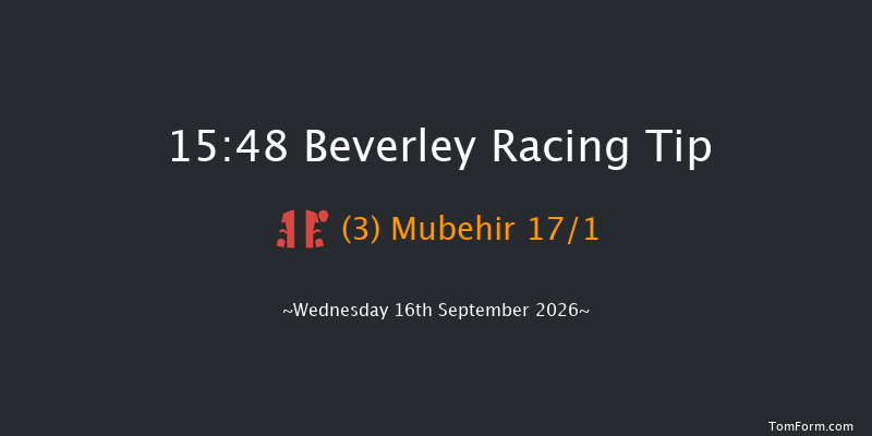 Beverley 15-48 (Class 5) 5f Sun 30th Aug 2026