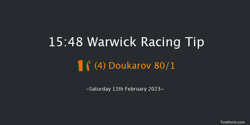 Warwick 15:48 Handicap Hurdle (Class 4) 16f Sat 14th Jan 2023
