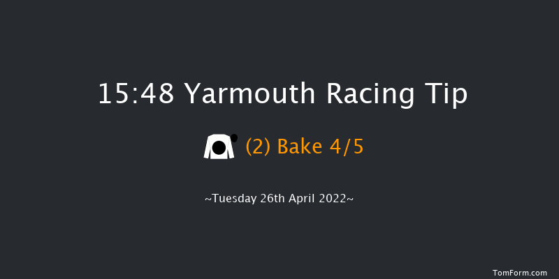 Yarmouth 15:48 Handicap (Class 4) 8f Tue 19th Apr 2022