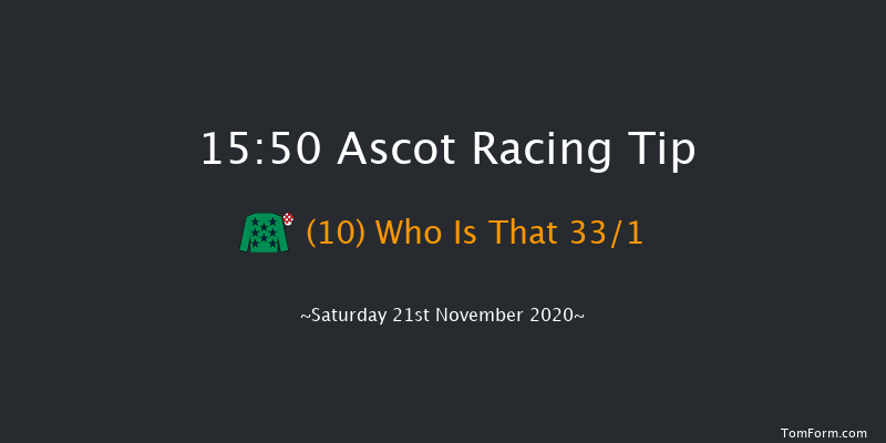 Coral Supporting Prostate Cancer UK Standard Open NH Flat Race (GBB Race) Ascot 15:50 NH Flat Race (Class 4) 16f Fri 20th Nov 2020