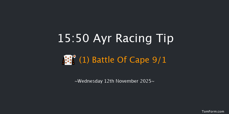 Ayr 15-50 (Class 4) 16f Sat 1st Nov 2025