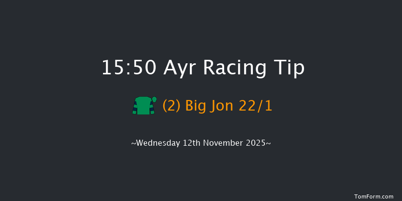 Ayr 15-50 (Class 4) 16f Sat 1st Nov 2025