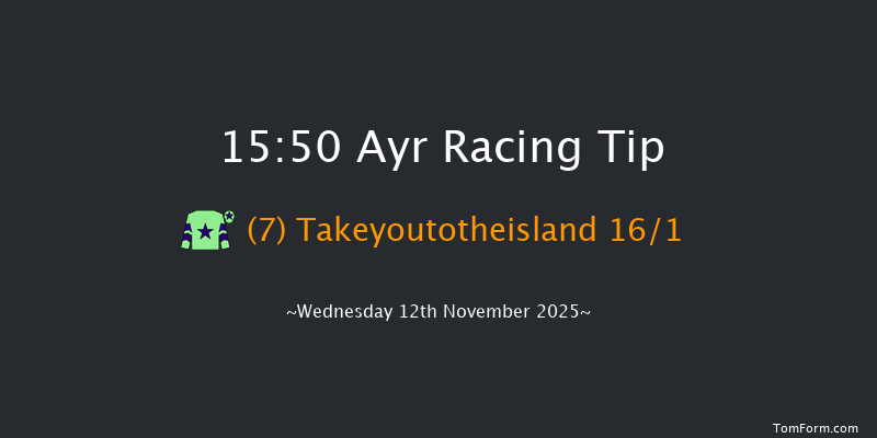 Ayr 15-50 (Class 4) 16f Sat 1st Nov 2025