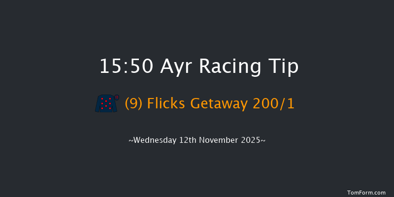 Ayr 15-50 (Class 4) 16f Sat 1st Nov 2025