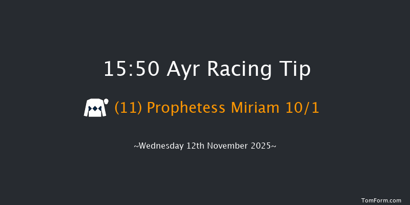 Ayr 15-50 (Class 4) 16f Sat 1st Nov 2025