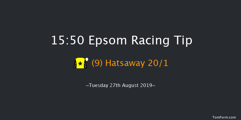 Epsom 15:50 Handicap (Class 5) 12f Mon 26th Aug 2019