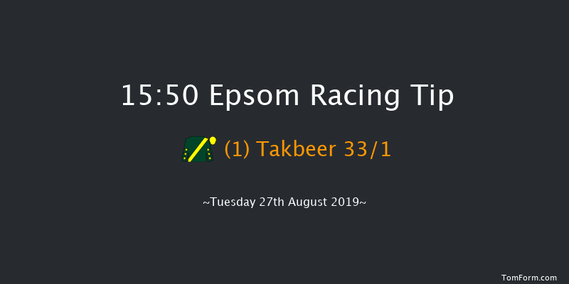 Epsom 15:50 Handicap (Class 5) 12f Mon 26th Aug 2019
