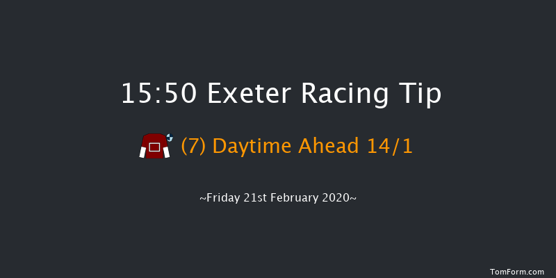 Be Wiser Insurance Mares' Handicap Hurdle Exeter 15:50 Handicap Hurdle (Class 3) 18f Tue 21st Jan 2020