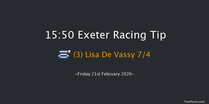 Be Wiser Insurance Mares' Handicap Hurdle Exeter 15:50 Handicap Hurdle (Class 3) 18f Tue 21st Jan 2020