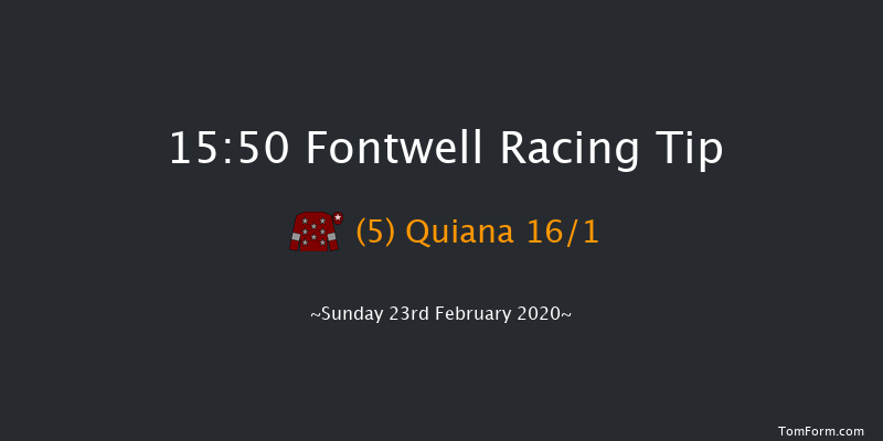 Sustain Our Sport Adopt An Ex-Racehorse Novices' Hurdle Fontwell 15:50 Novices Hurdle (Class 4) 19f Sun 26th Jan 2020