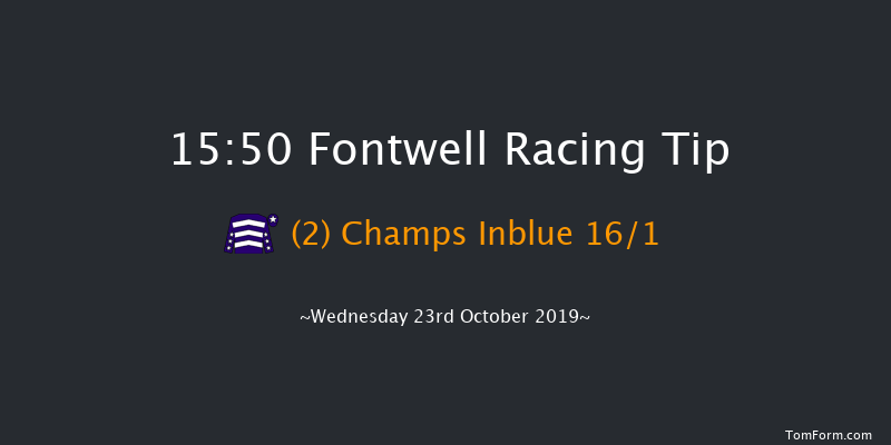 Fontwell 15:50 Maiden Hurdle (Class 5) 19f Sat 5th Oct 2019