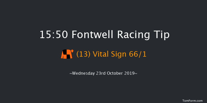 Fontwell 15:50 Maiden Hurdle (Class 5) 19f Sat 5th Oct 2019