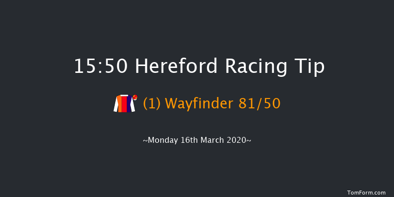 hereford-racecourse.co.uk Handicap Hurdle Hereford 15:50 Handicap Hurdle (Class 4) 26f Sat 7th Mar 2020