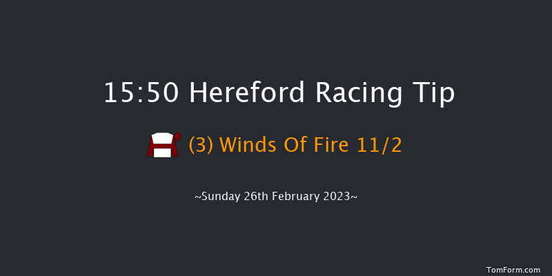 Hereford 15:50 Handicap Hurdle (Class 4) 20f Wed 15th Feb 2023