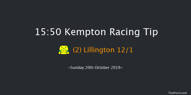 Kempton 15:50 Handicap Chase (Class 3) 18f Wed 16th Oct 2019