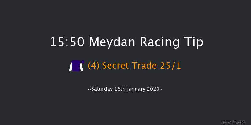 Meydan 15:50 1m 2f 13 run Lincoln Corsair Handicap Thu 16th Jan 2020