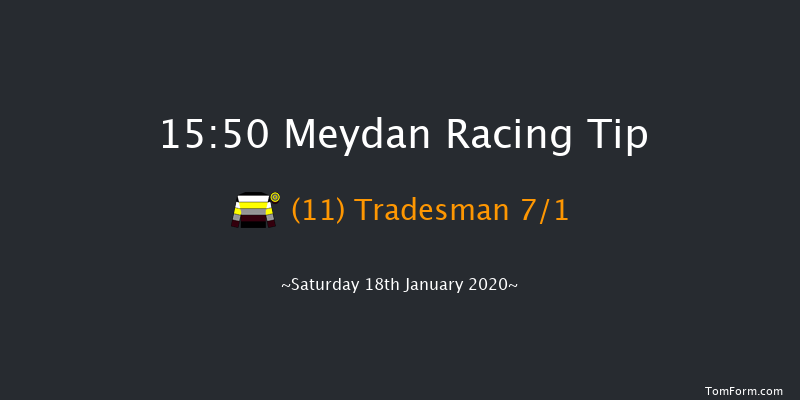 Meydan 15:50 1m 2f 13 run Lincoln Corsair Handicap Thu 16th Jan 2020
