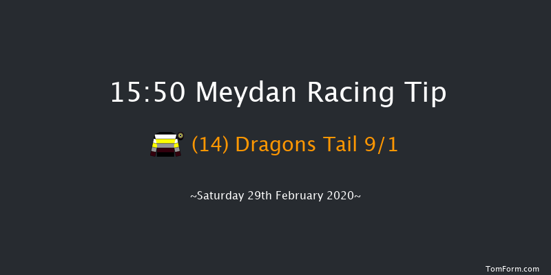 Al Furjan Handicap - Turf Meydan 15:50 1m 14 run Al Furjan Handicap - Turf Thu 27th Feb 2020