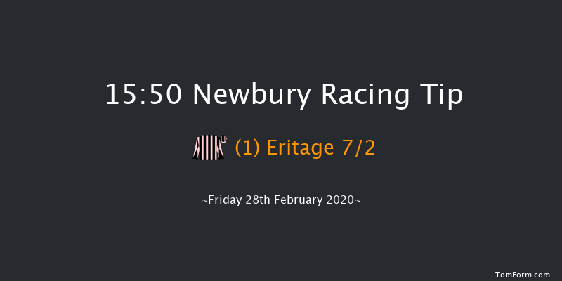 West Berkshire Mencap 'National Hunt' Novices' Hurdle Newbury 15:50 Novices Hurdle (Class 4) 20f Sat 8th Feb 2020