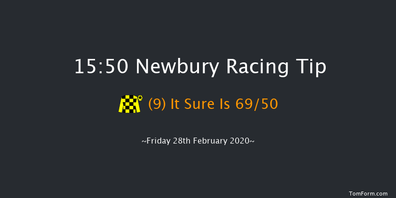 West Berkshire Mencap 'National Hunt' Novices' Hurdle Newbury 15:50 Novices Hurdle (Class 4) 20f Sat 8th Feb 2020