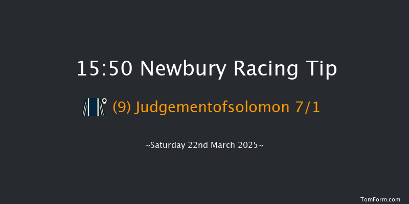 Newbury  15:50 Maiden Hurdle (Class 3) 16f Fri 21st Mar 2025