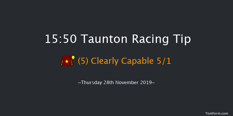 Taunton 15:50 Handicap Hurdle (Class 5) 19f Thu 14th Nov 2019