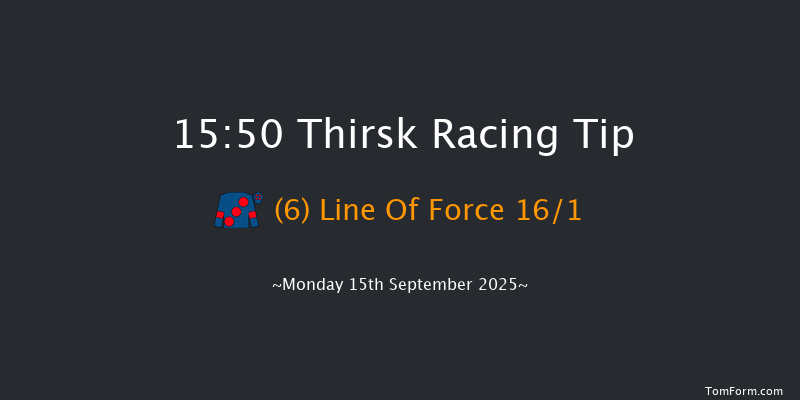 Thirsk 15-50 (Class 6) 6f Sat 6th Sep 2025