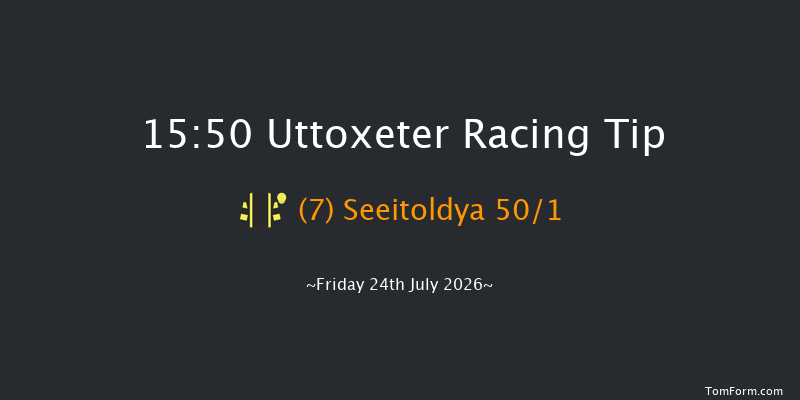 Uttoxeter 15-50 (Class 4) 23f Wed 15th Jul 2026