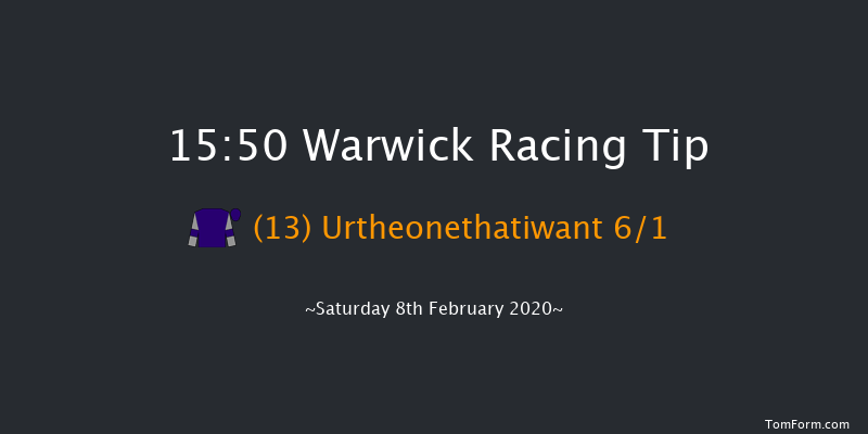 Larkshill Engineering Handicap Hurdle Warwick 15:50 Handicap Hurdle (Class 4) 26f Wed 22nd Jan 2020