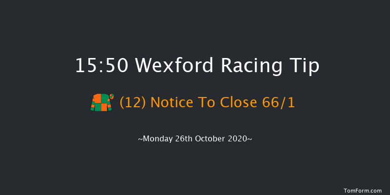 Garry Flood Landscaping Beginners Chase Wexford 15:50 Maiden Chase 16f Sun 25th Oct 2020