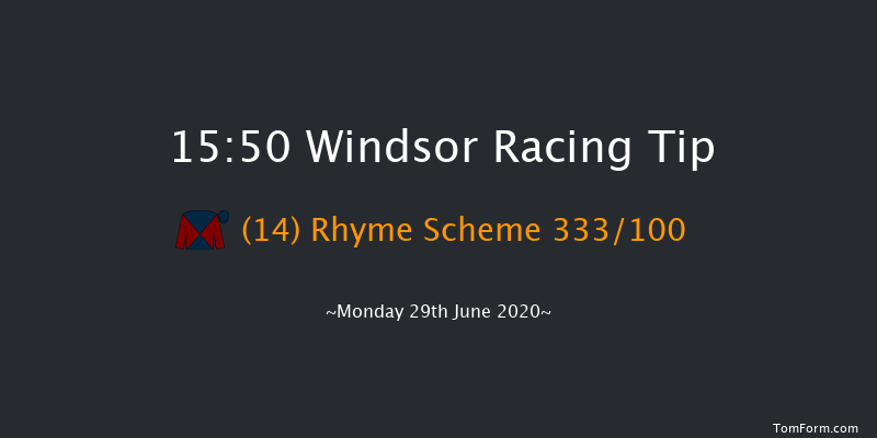 Free Tips Daily On attheraces.com Novice Median Auction Stakes Windsor 15:50 Stakes (Class 5) 8f Sun 28th Jun 2020