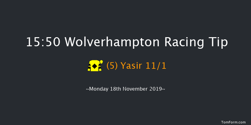 Wolverhampton 15:50 Handicap (Class 6) 12f Sat 16th Nov 2019