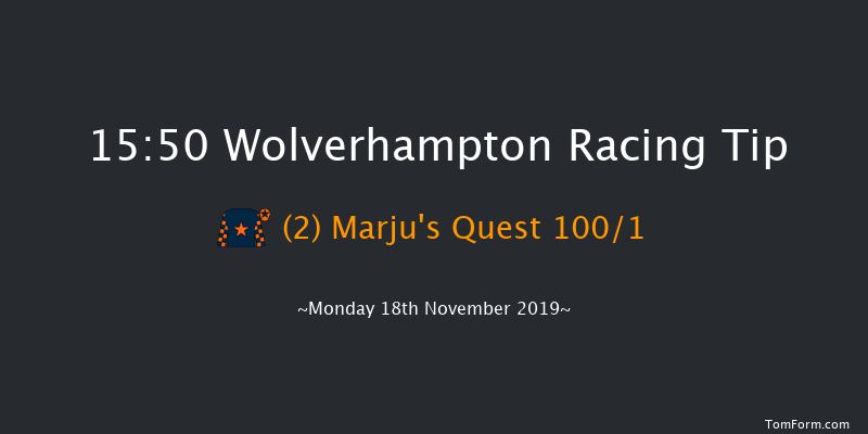 Wolverhampton 15:50 Handicap (Class 6) 12f Sat 16th Nov 2019