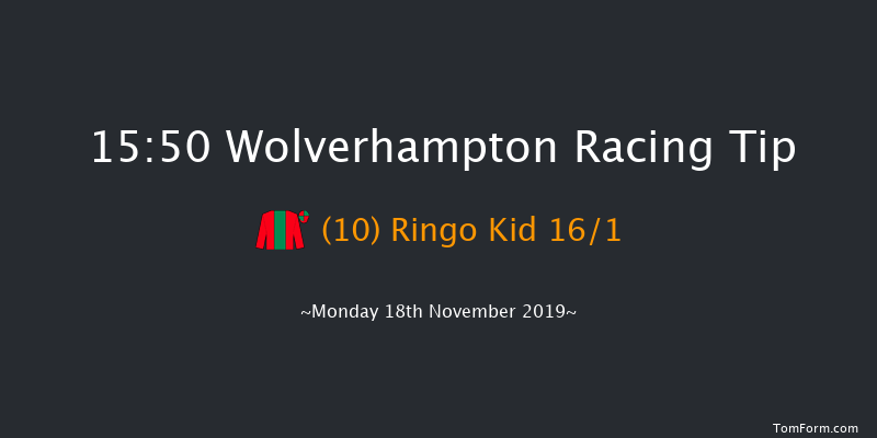Wolverhampton 15:50 Handicap (Class 6) 12f Sat 16th Nov 2019