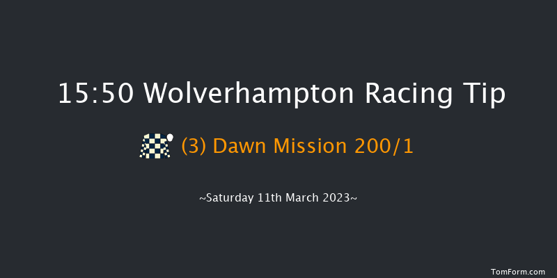 Wolverhampton 15:50 Stakes (Class 4) 7f Fri 10th Mar 2023