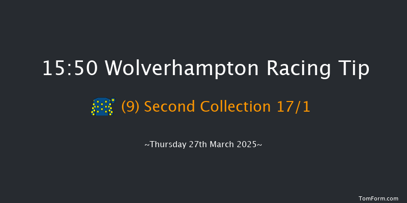 Wolverhampton  15:50 Stakes (Class 6) 6f Mon 24th Mar 2025