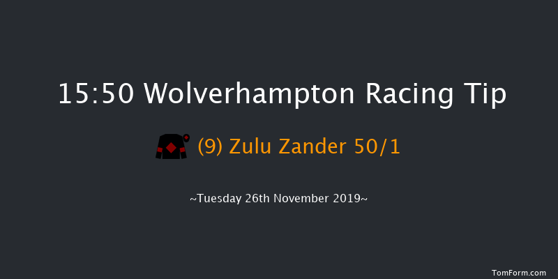 Wolverhampton 15:50 Handicap (Class 4) 6f Sat 23rd Nov 2019