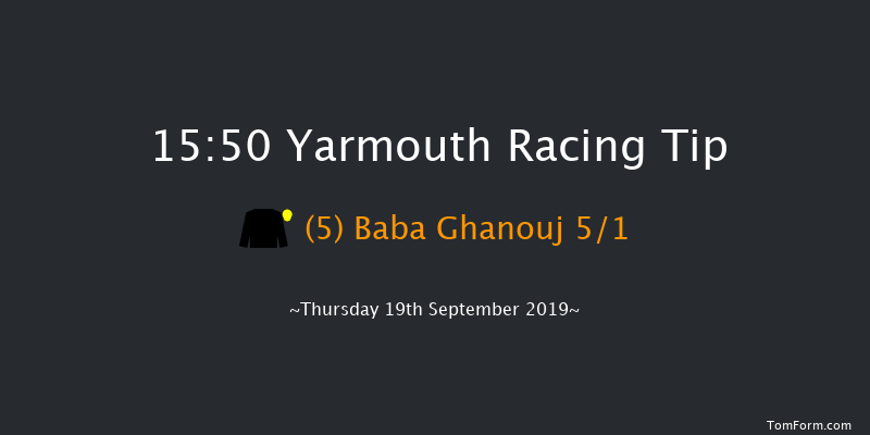 Yarmouth 15:50 Handicap (Class 4) 12f Wed 18th Sep 2019