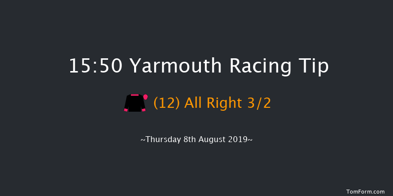 Yarmouth 15:50 Handicap (Class 6) 9f Wed 7th Aug 2019