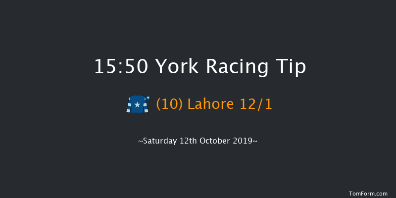 York 15:50 Handicap (Class 2) 6f Fri 11th Oct 2019