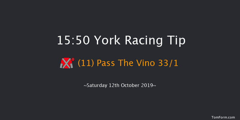 York 15:50 Handicap (Class 2) 6f Fri 11th Oct 2019