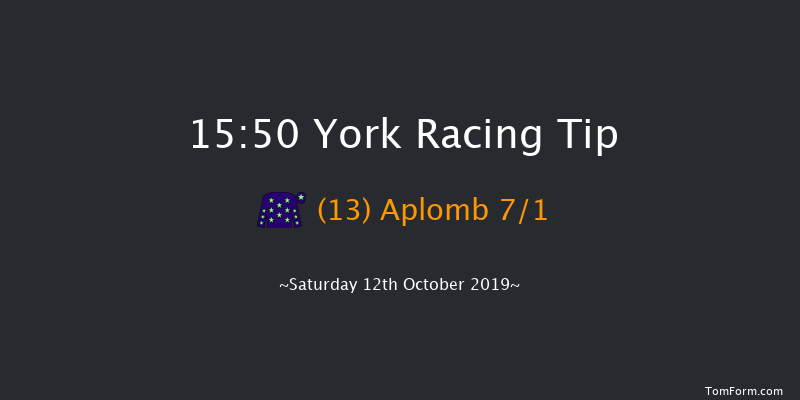 York 15:50 Handicap (Class 2) 6f Fri 11th Oct 2019