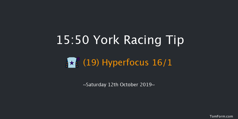 York 15:50 Handicap (Class 2) 6f Fri 11th Oct 2019