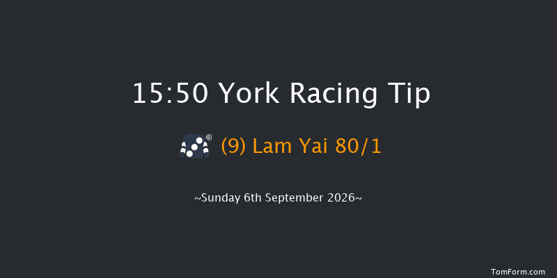 York 15-50 (Class 1) 6f Sat 22nd Aug 2026