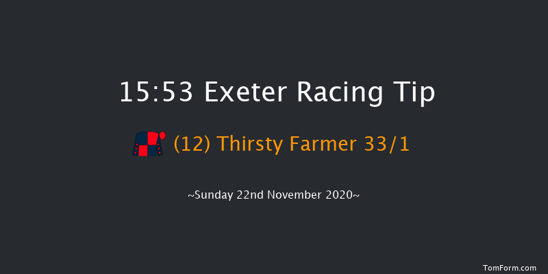 racingtv.com/freemonth Handicap Hurdle (Div 2) Exeter 15:53 Handicap Hurdle (Class 5) 22f Wed 11th Nov 2020