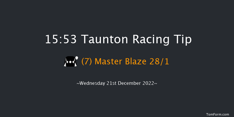 Taunton 15:53 Handicap Hurdle (Class 5) 24f Thu 8th Dec 2022